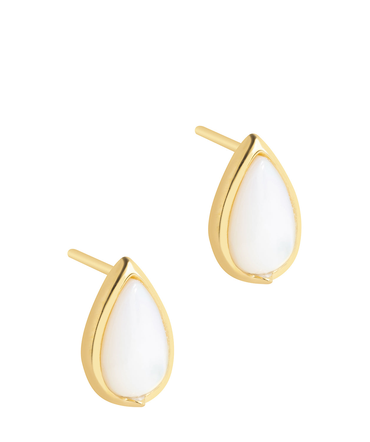 Gift Packaged 'Celine' 18ct Yellow Gold Plated 925 Silver Teardrop Earrings