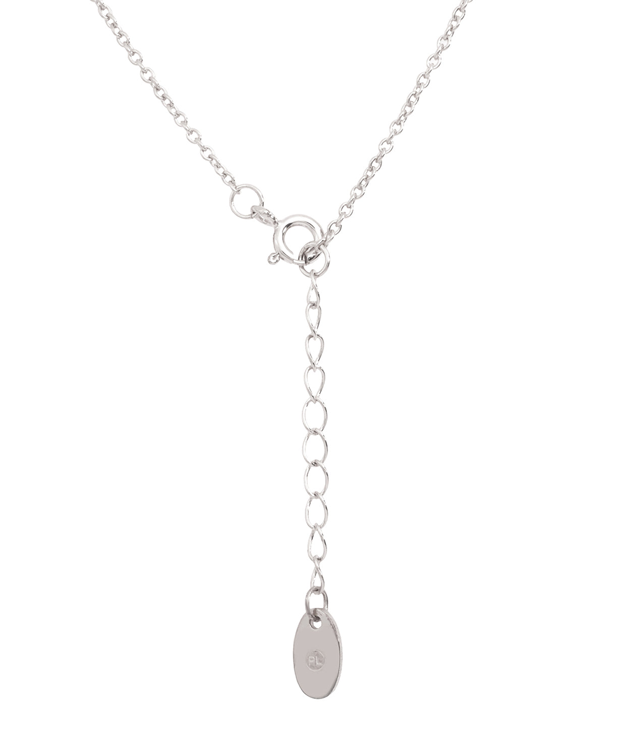 Gift Packaged 'Vesna' Rhodium Plated 925 Silver & Freshwater Pearl Heart Necklace