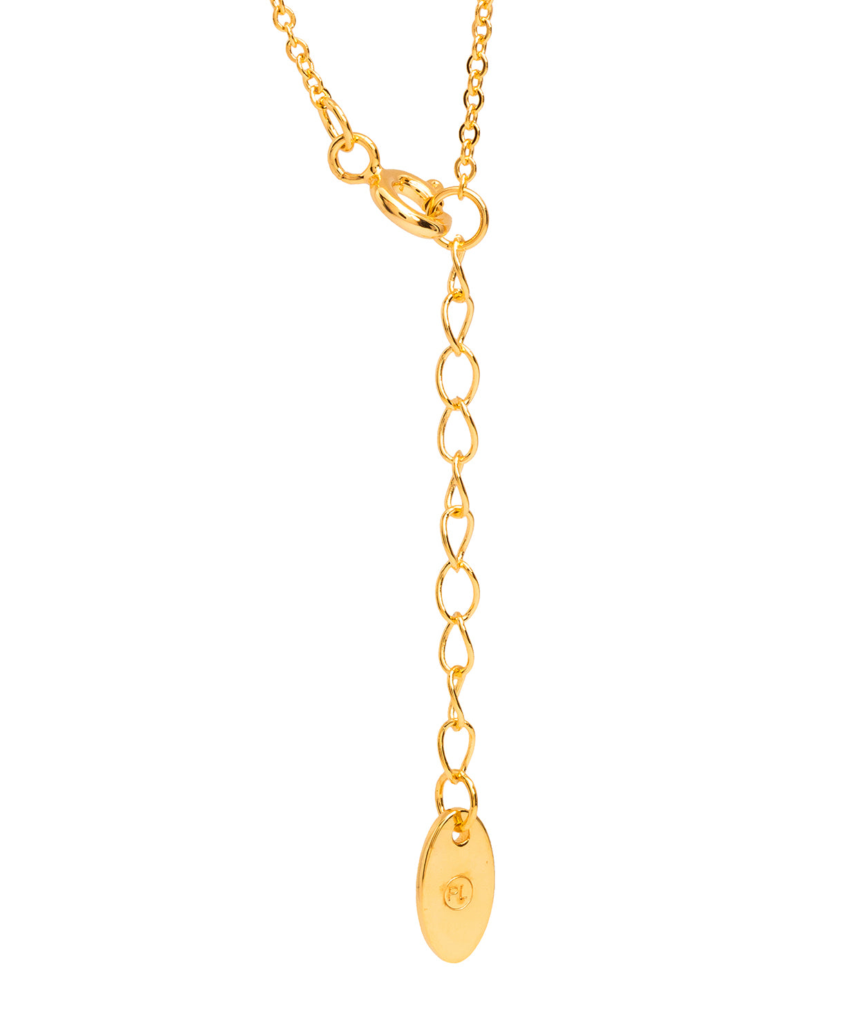 Gift Packaged 'Andress' 18ct Yellow Gold Plated 925 Silver & Cubic Ziconia Necklace
