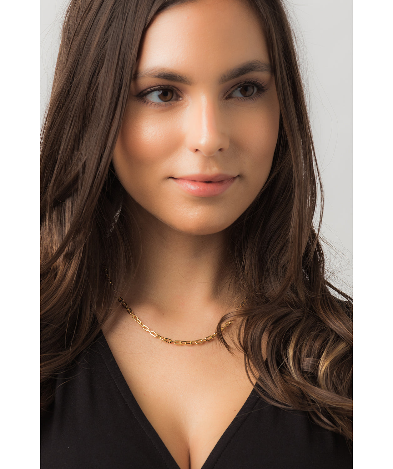 Gift Packaged 'Galicia' 18ct Yellow Plated Gold 925 Silver Link Chain Necklace