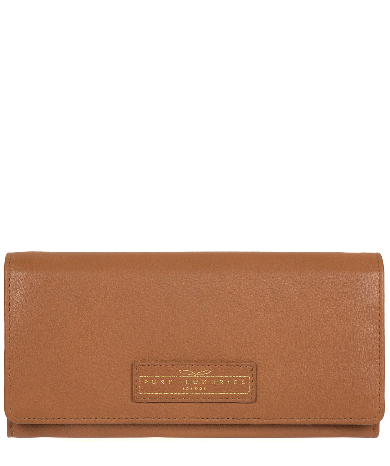 'Honor' Cognac Leather Purse image 1