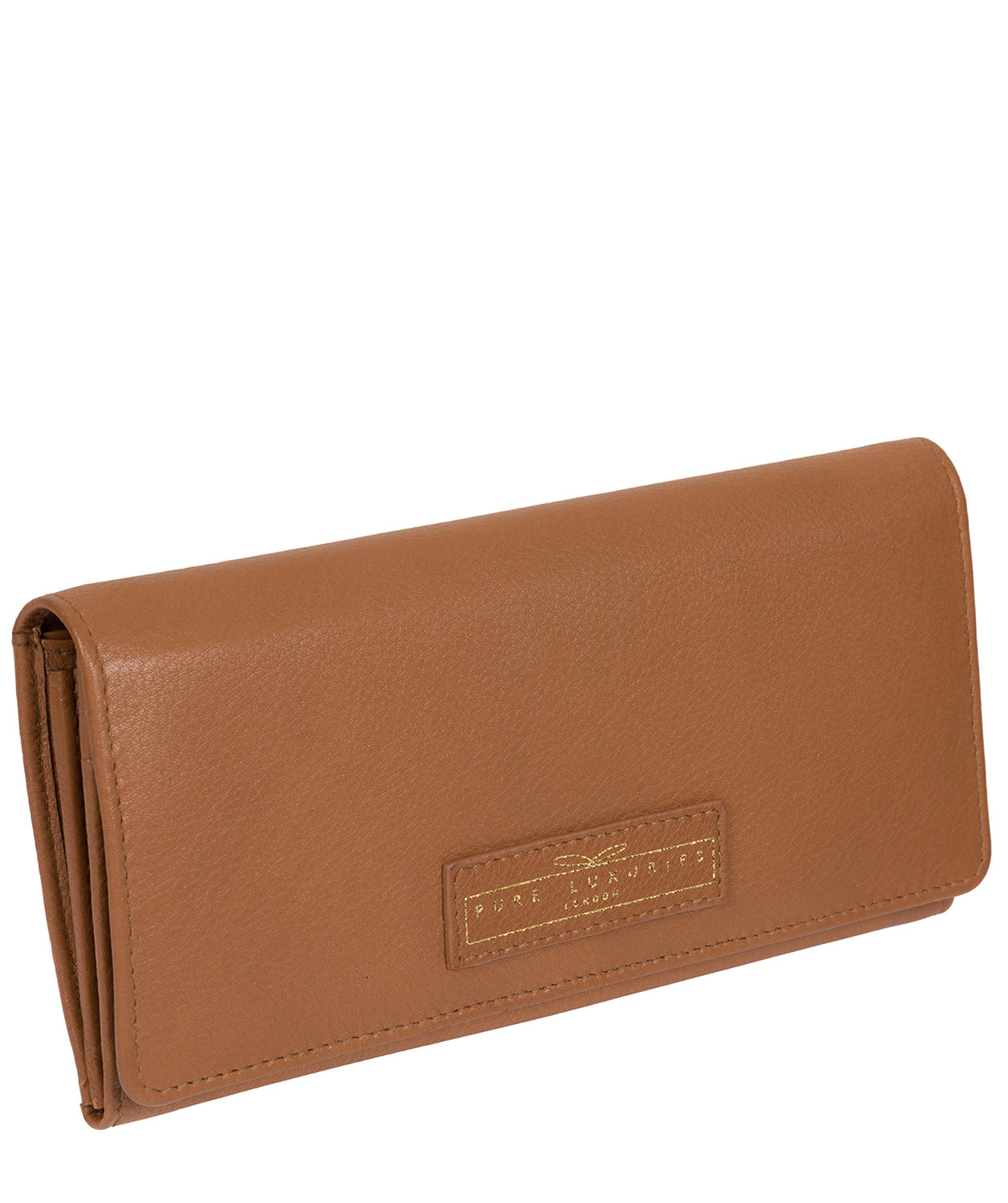 'Honor' Cognac Leather Purse image 3