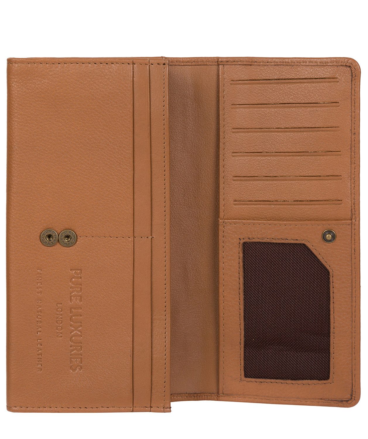 'Honor' Cognac Leather Purse image 4