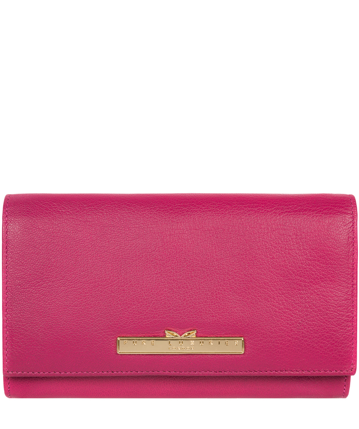'Finch' Sangria Leather Bi-Fold Purse