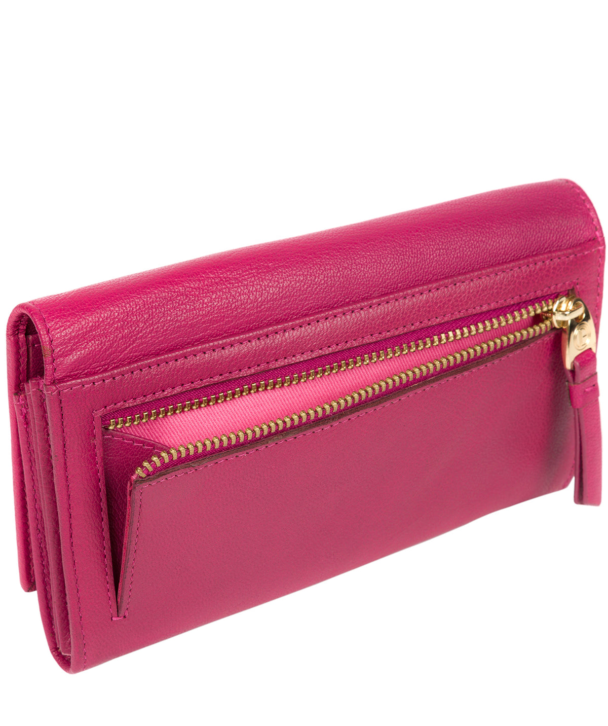 'Finch' Sangria Leather Bi-Fold Purse