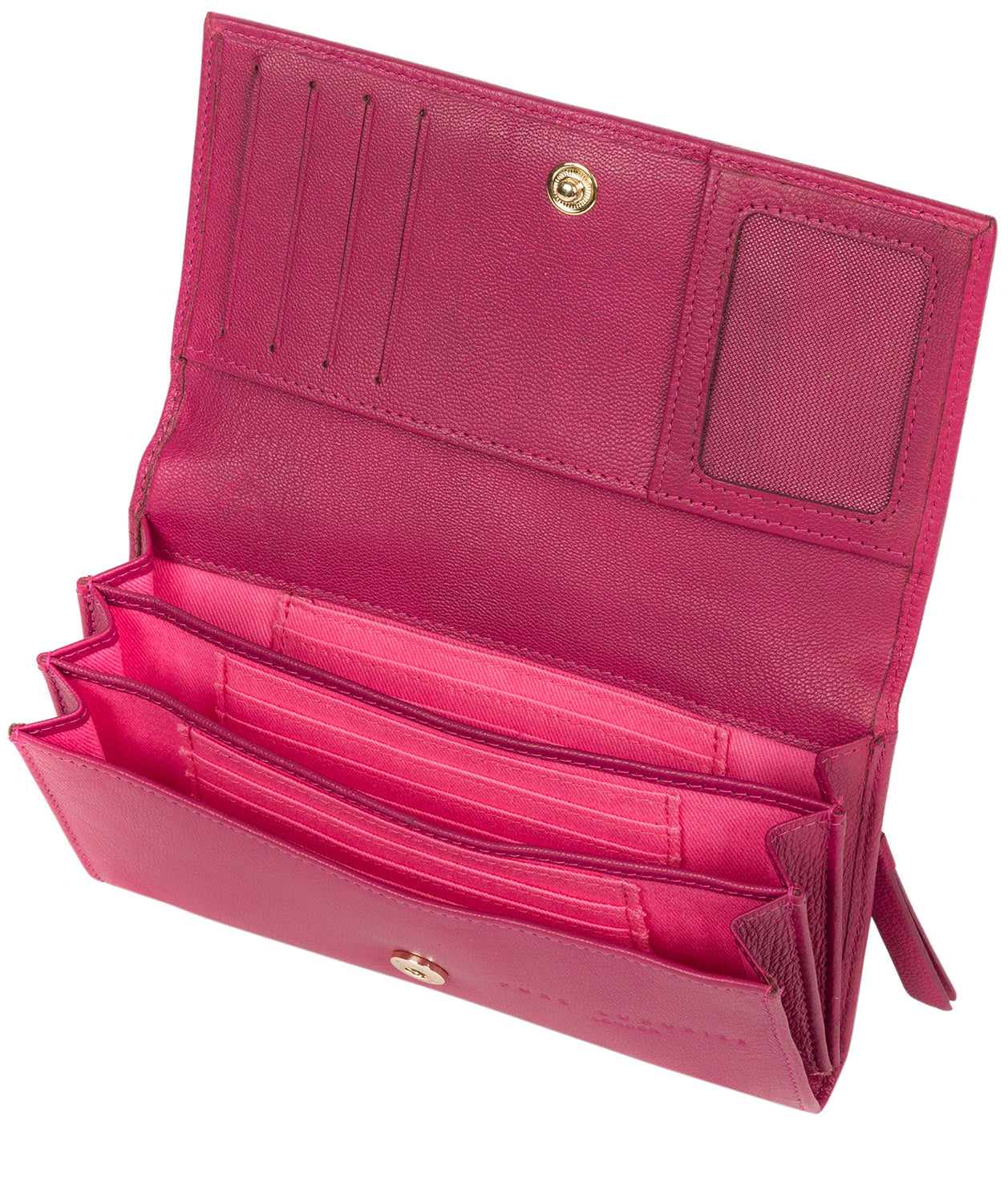 'Finch' Sangria Leather Bi-Fold Purse