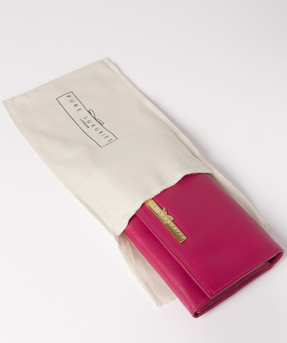 'Finch' Sangria Leather Bi-Fold Purse image 5