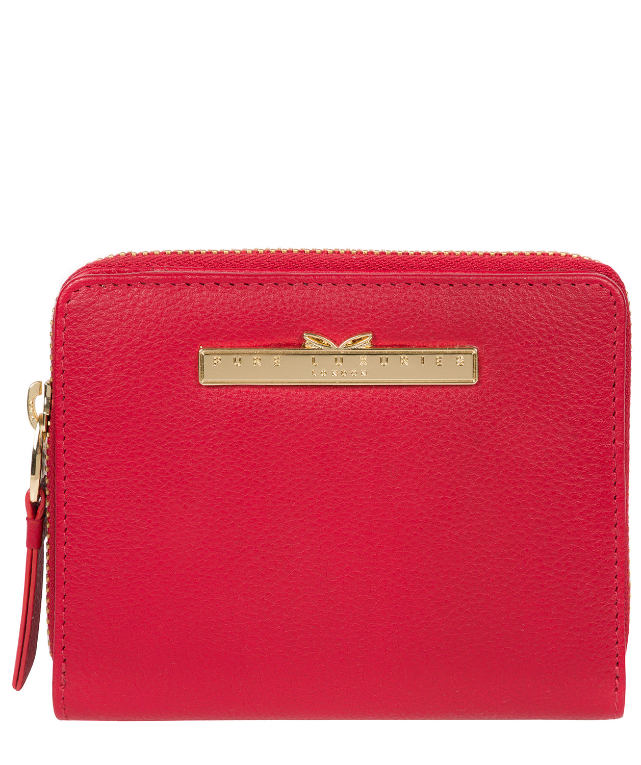 'Piper' Barbados Cherry Leather Bi-Fold Purse image 1