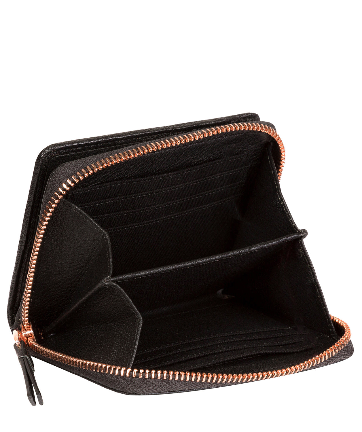 'Piper' Black Leather Purse image 4