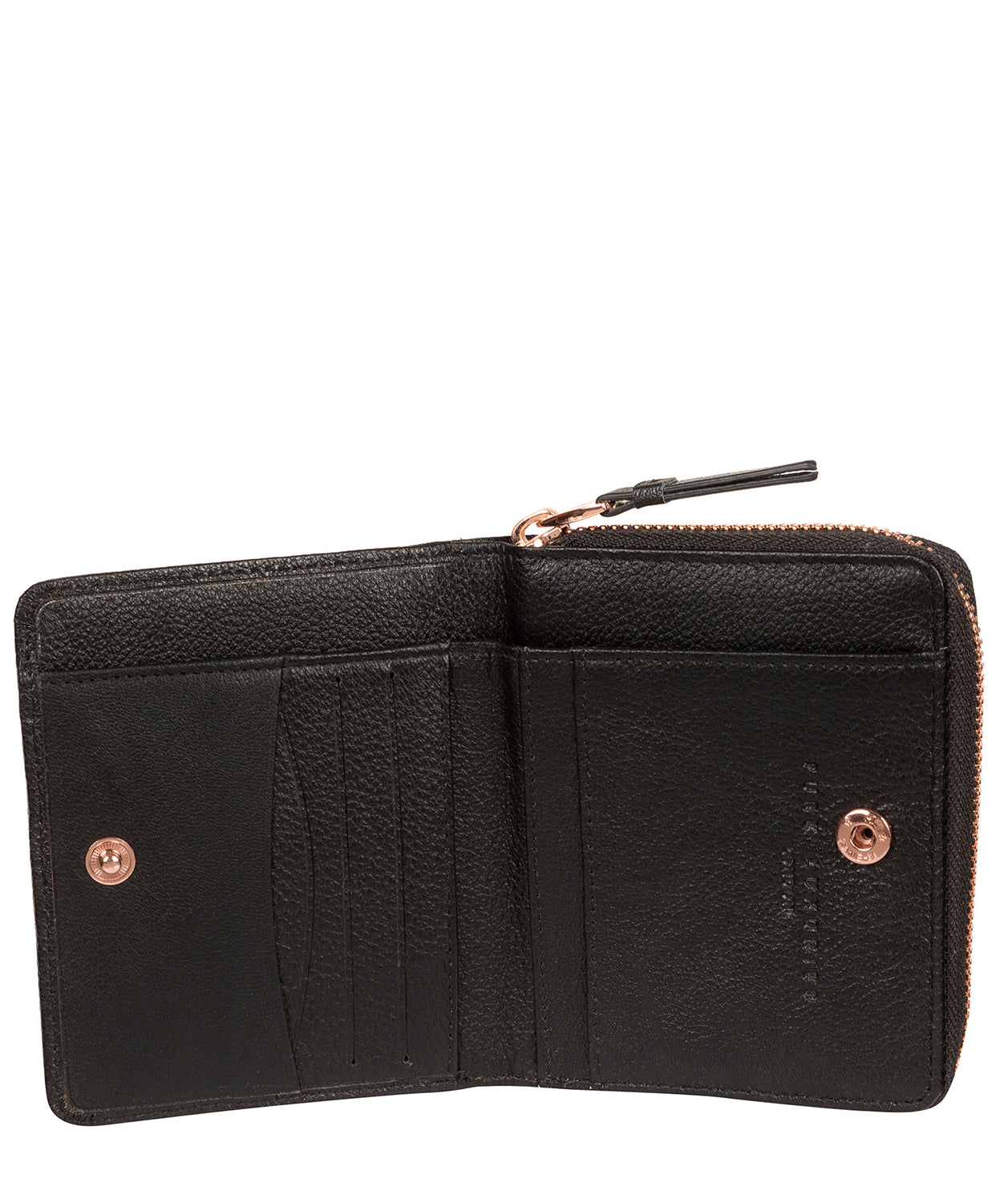 'Piper' Black Leather Purse image 6