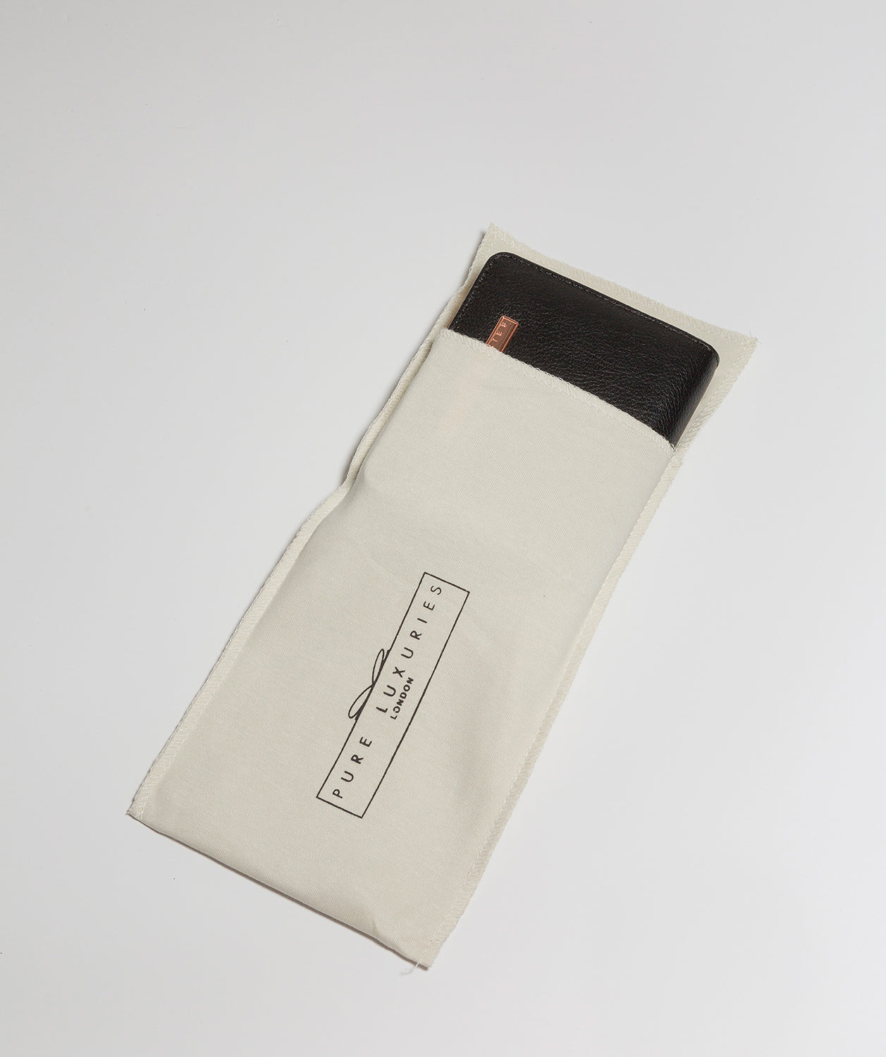 'Piper' Black Leather Purse image 7