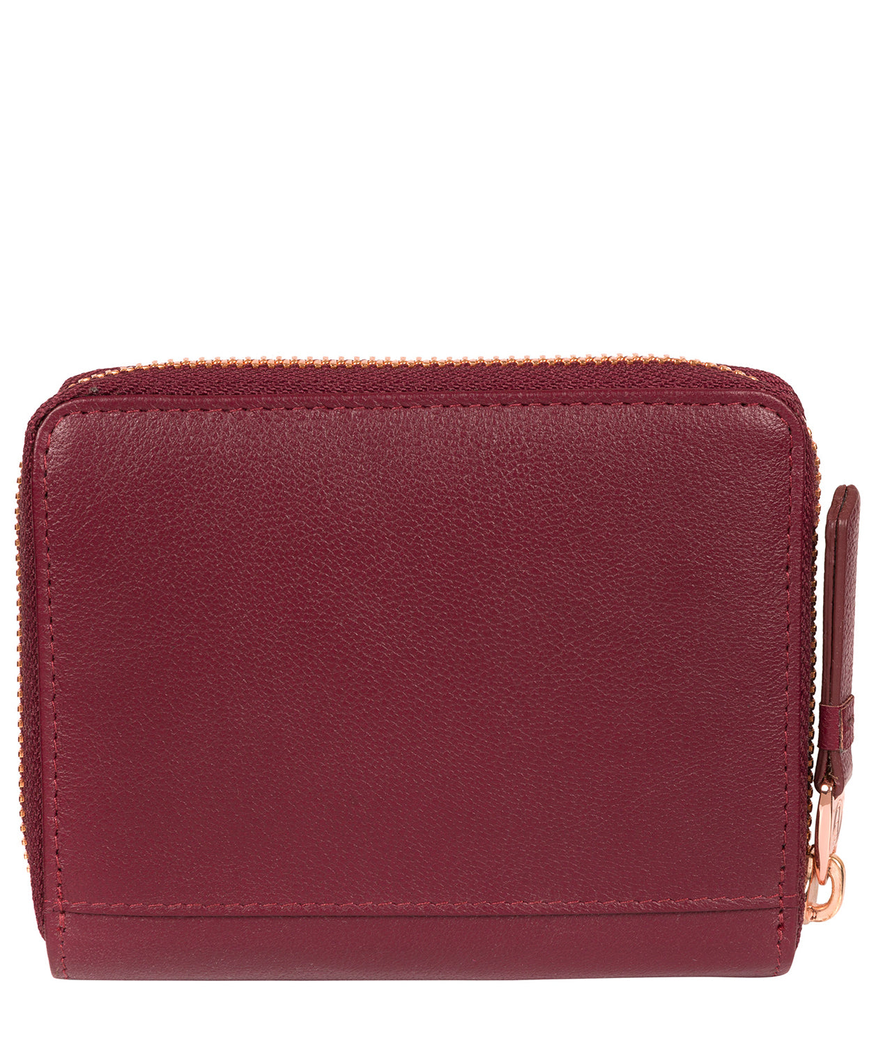 'Piper' Pomegranate Leather Purse image 3