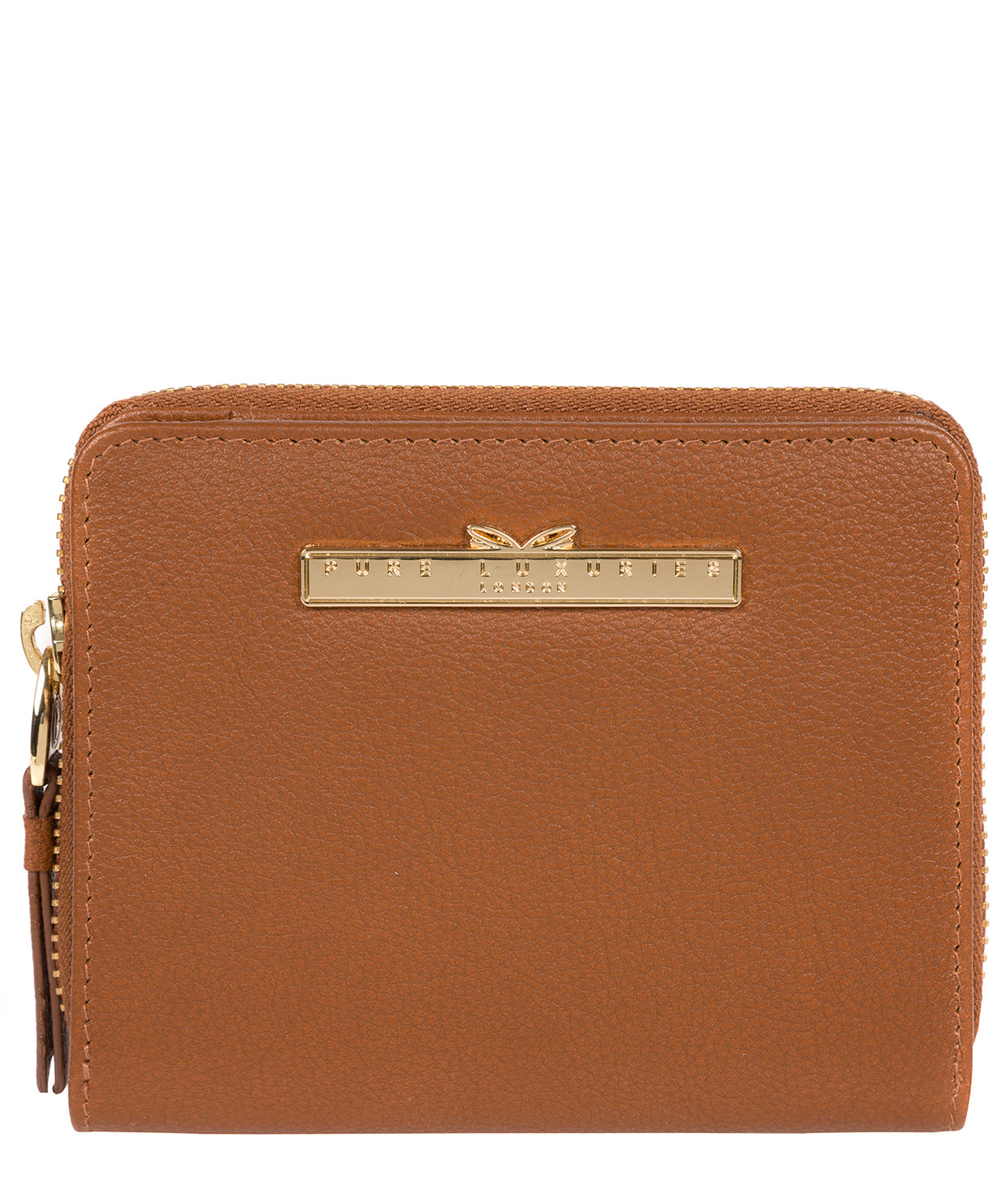 'Piper' Tan Leather Bi-Fold Purse image 1