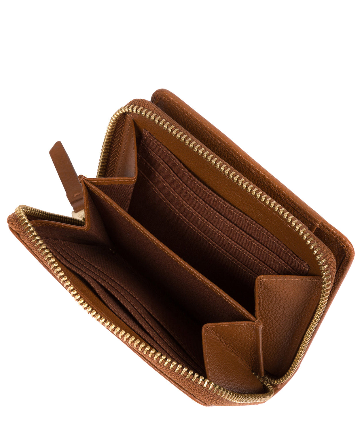 'Piper' Tan Leather Bi-Fold Purse image 3