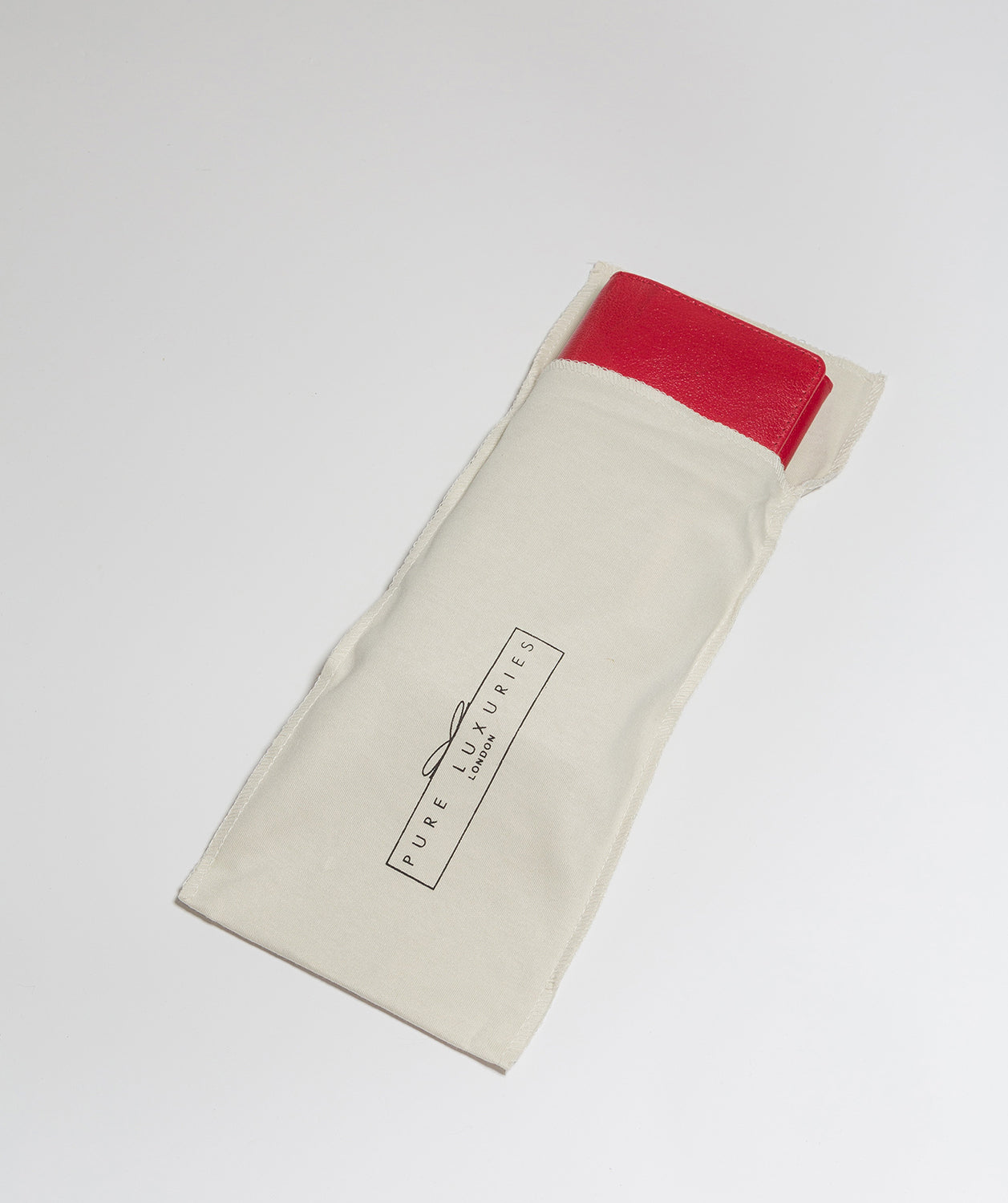 'Pipit' Barbados Cherry Leather Purse image 6