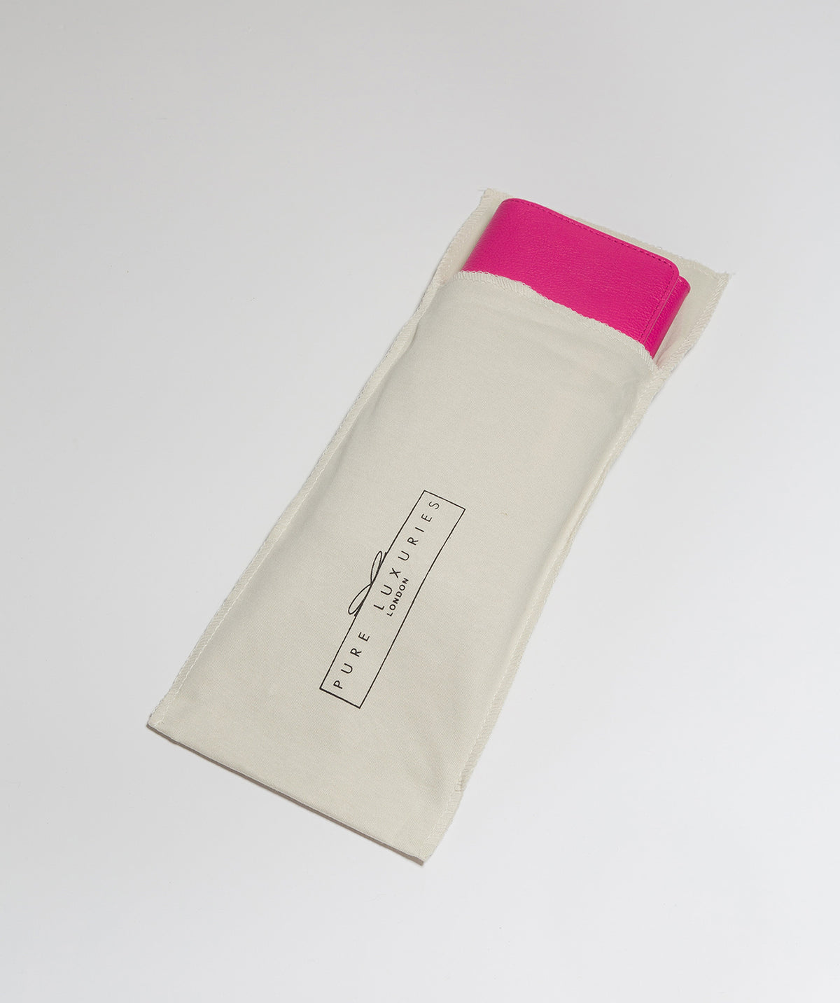 'Pipit' Fuchsia Leather Purse image 6
