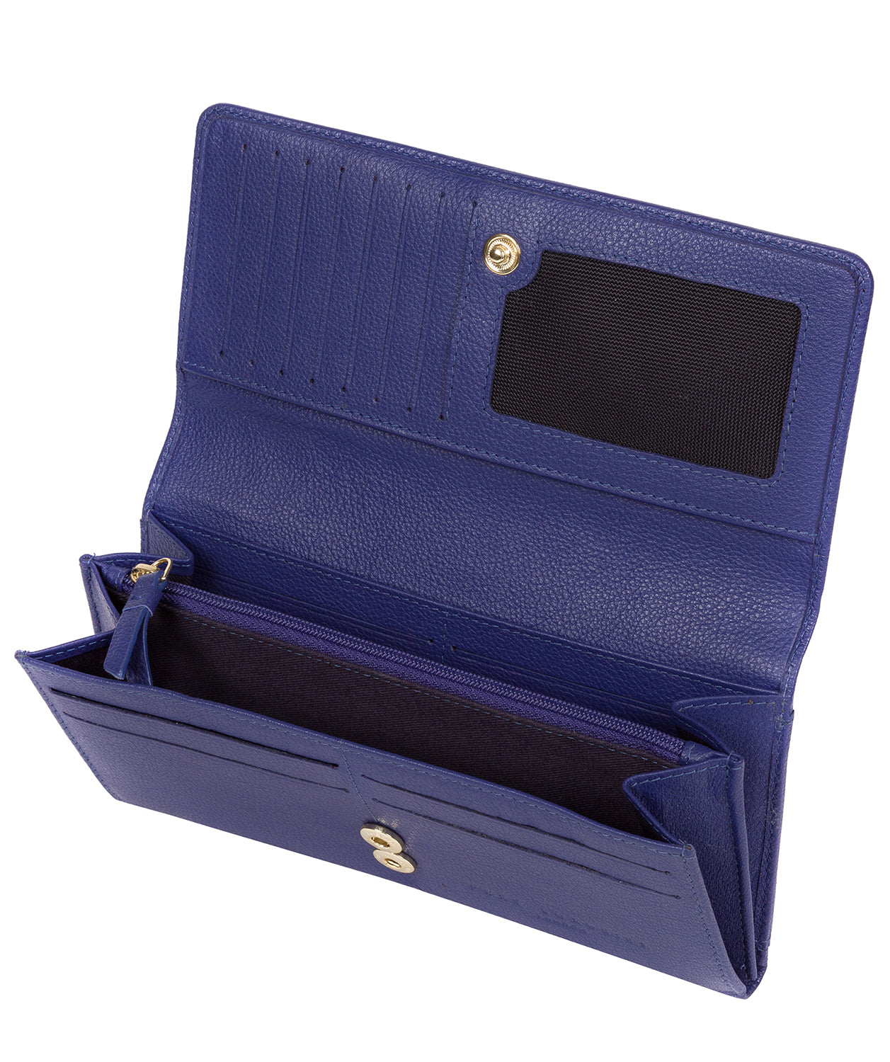 'Pipit' Navy Leather Bi-Fold Purse image 4