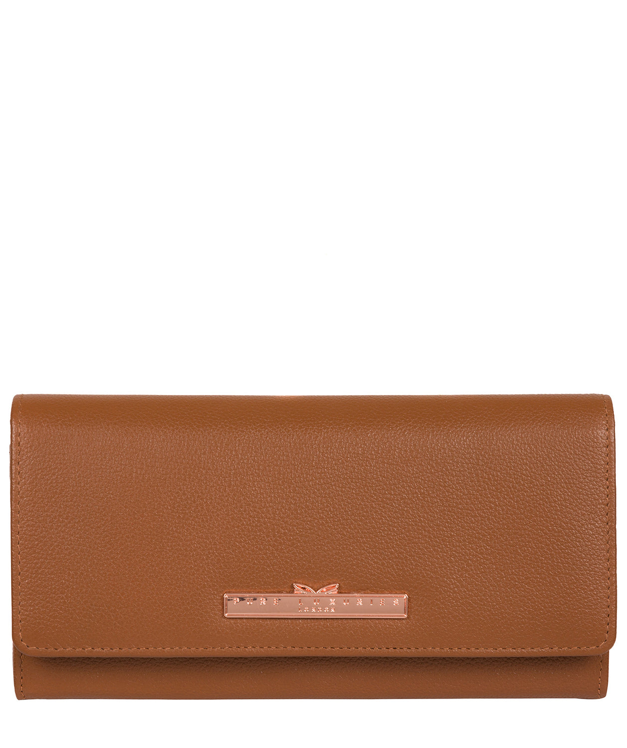 'Pipit' Tan Leather Purse image 1
