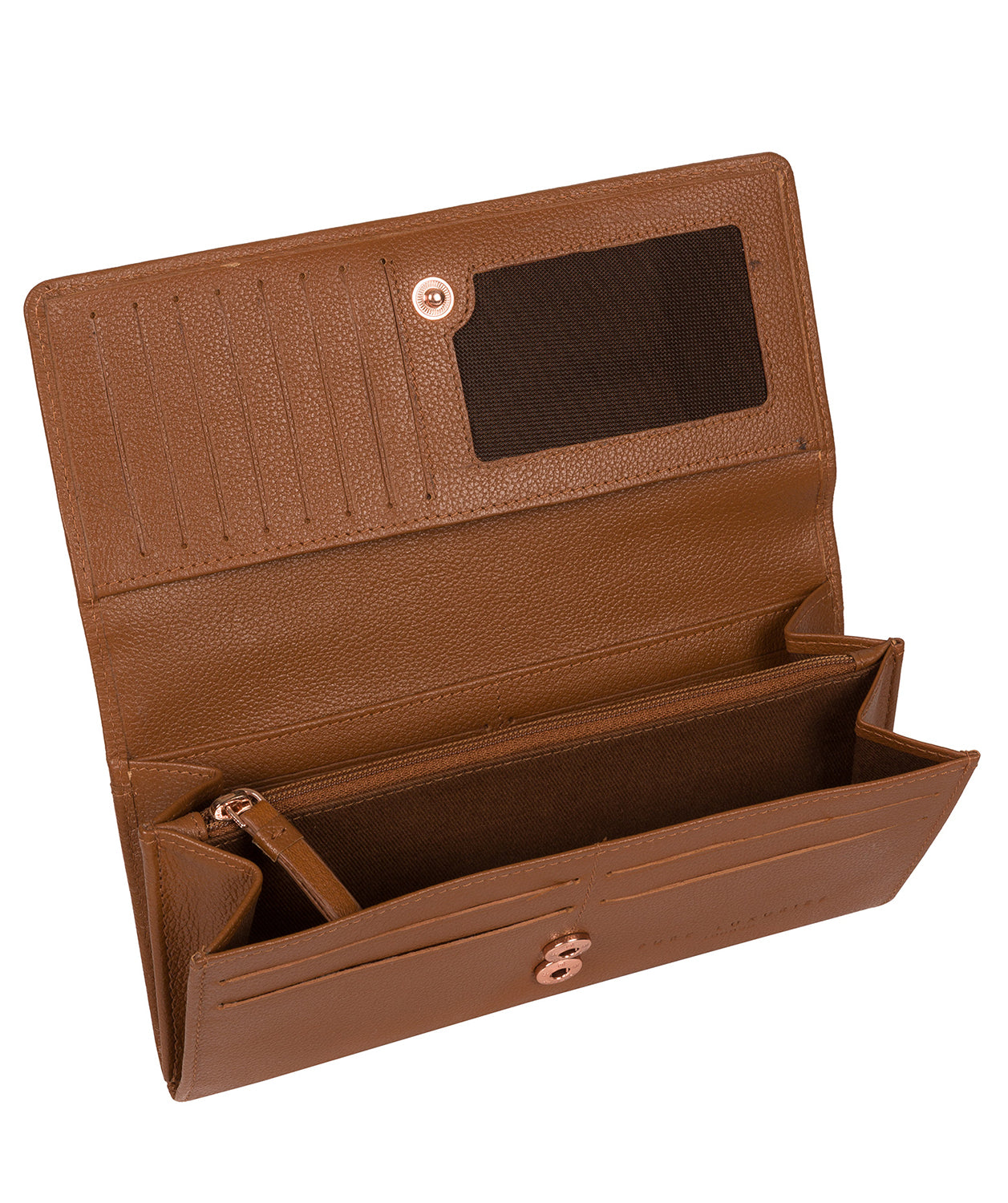 'Pipit' Tan Leather Purse image 4