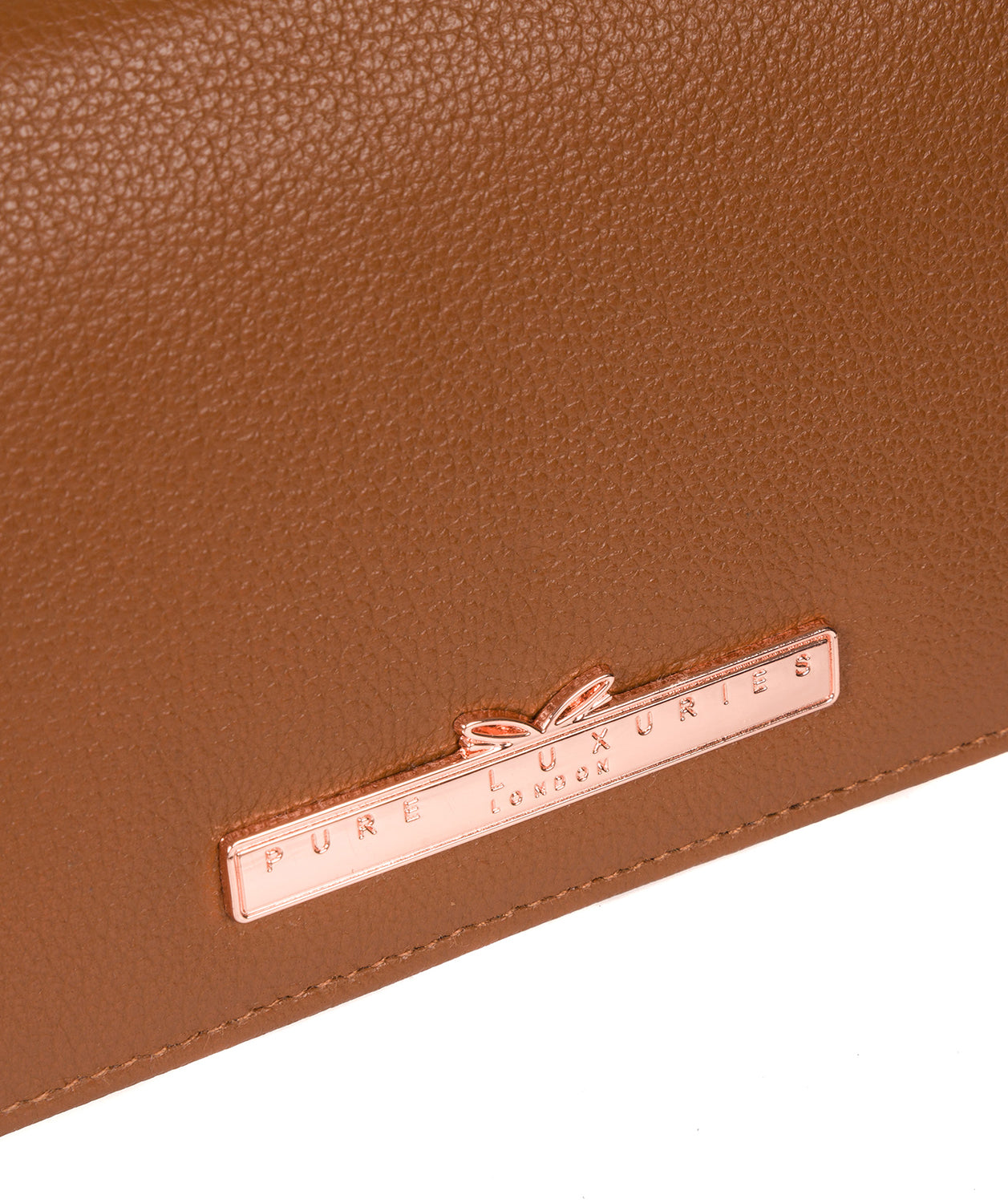 'Pipit' Tan Leather Purse image 7