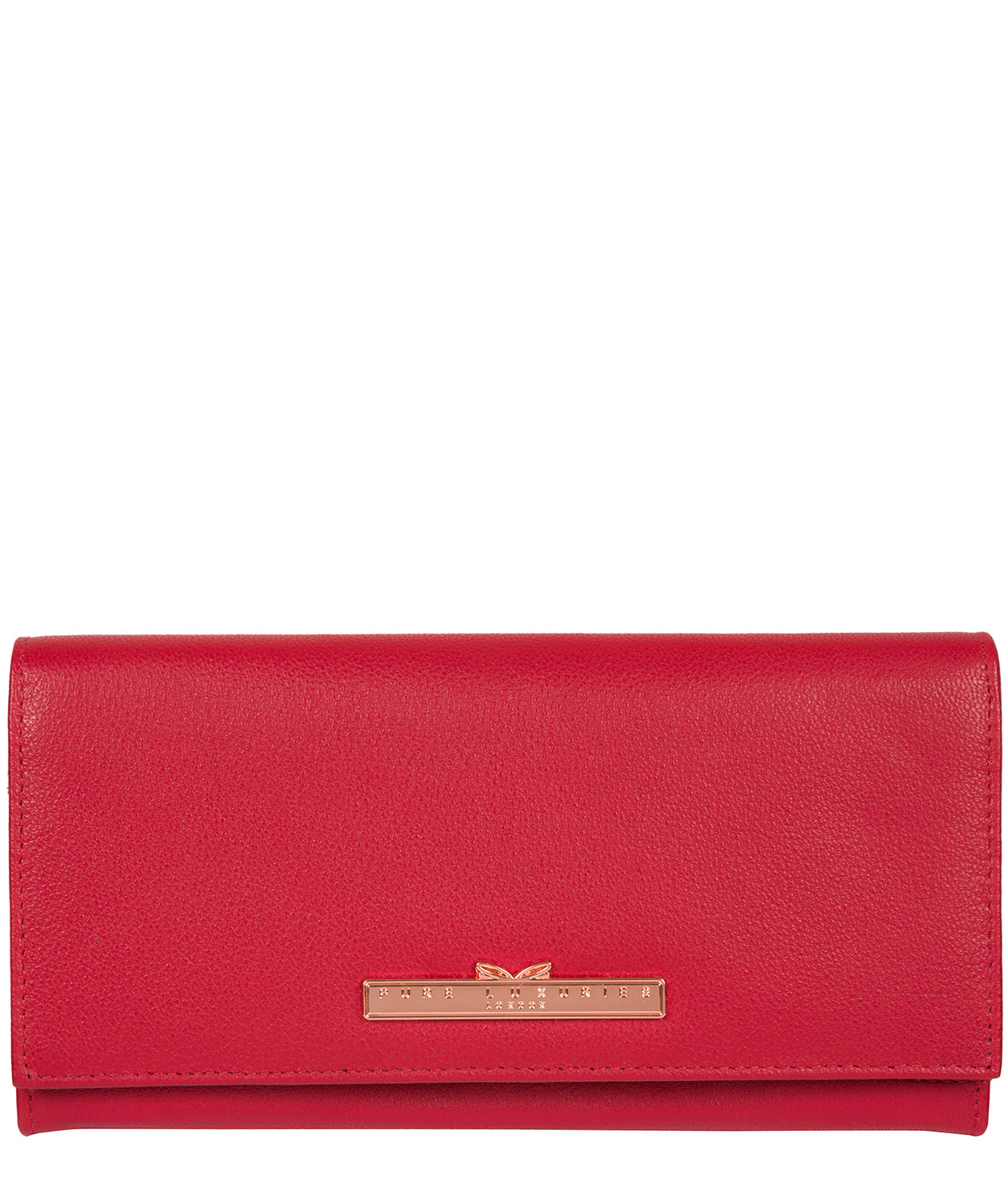 'Wren' Barbados Cherry Leather Purse image 1