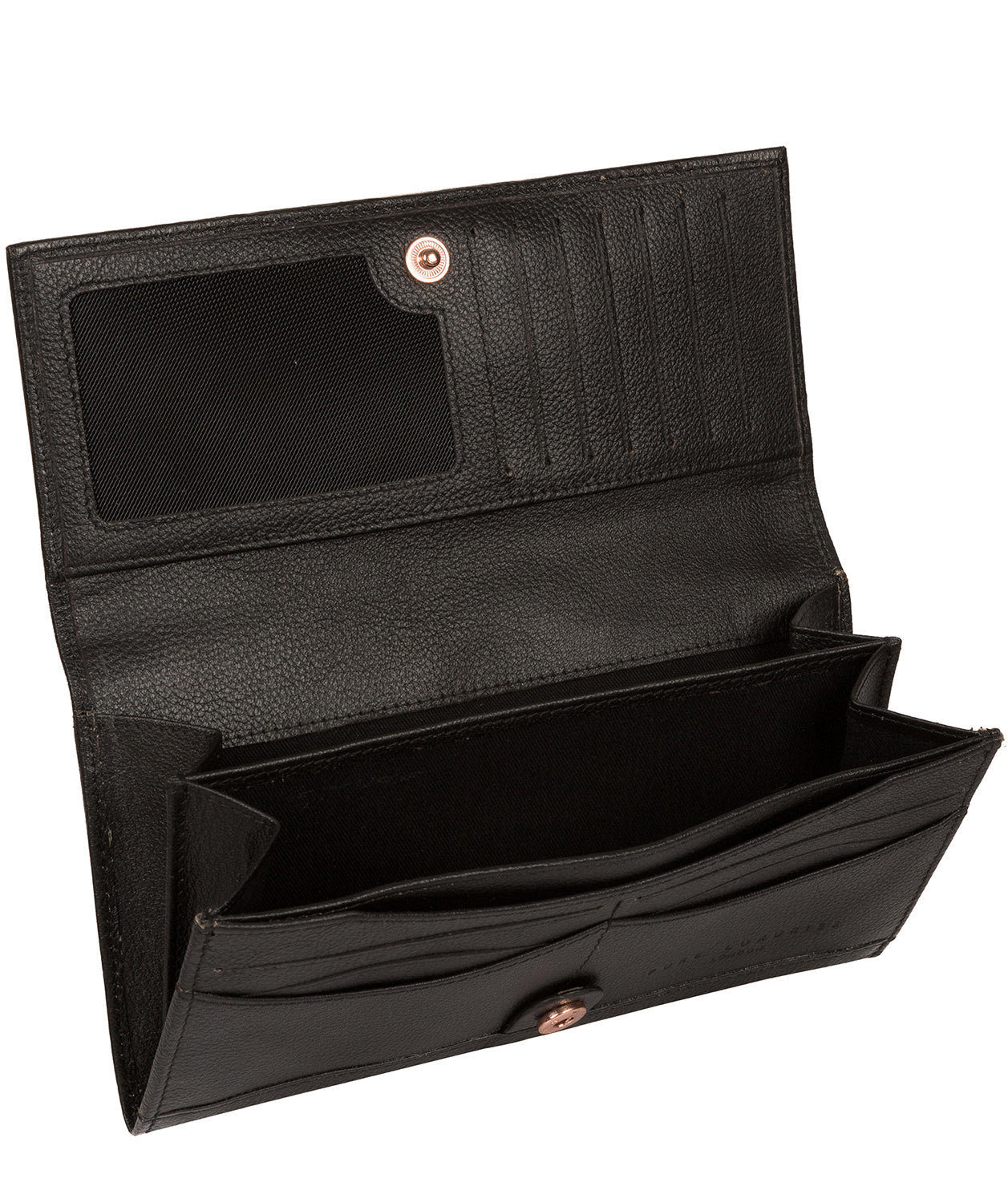 'Wren' Black Leather Purse image 4