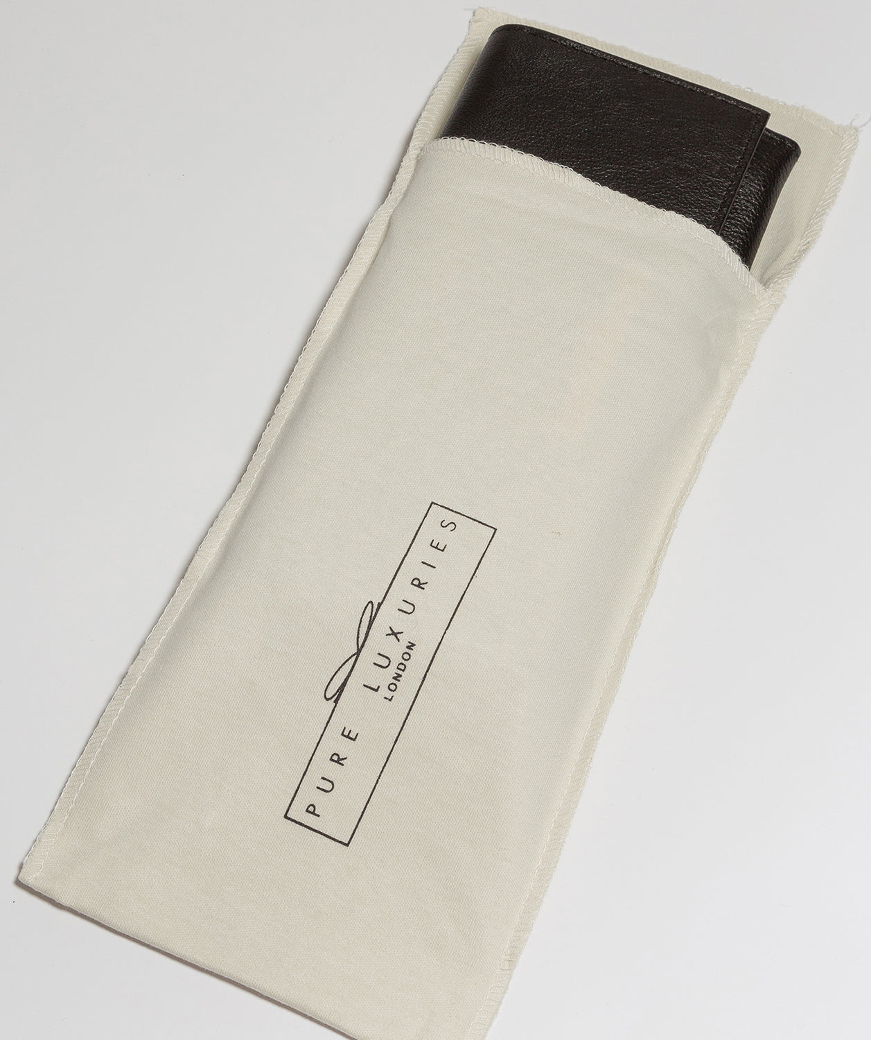 'Wren' Black Leather Purse image 7