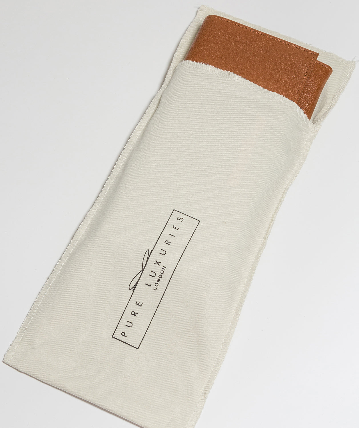 'Wren' Tan Leather Purse image 7