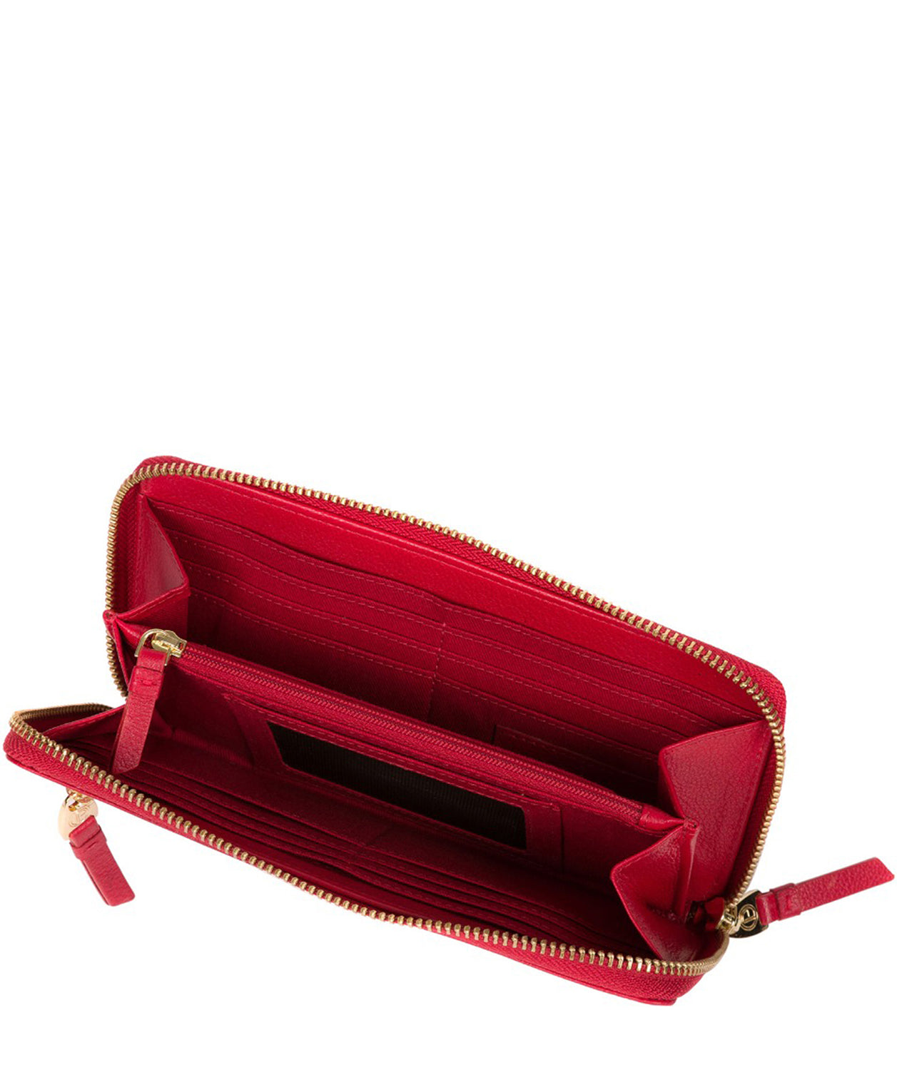 'Starling' Barbados Cherry Leather Bi-Fold Purse
