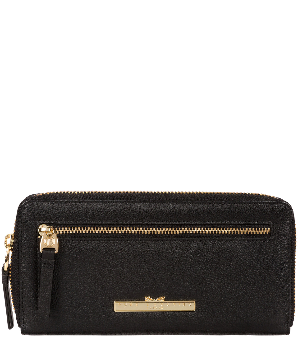 'Starling' Black Leather Bi-Fold Purse image 1