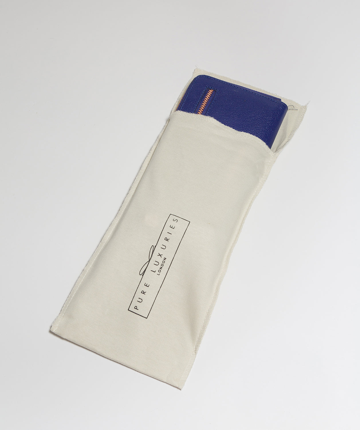 'Starling' Navy Blue Leather Purse image 6