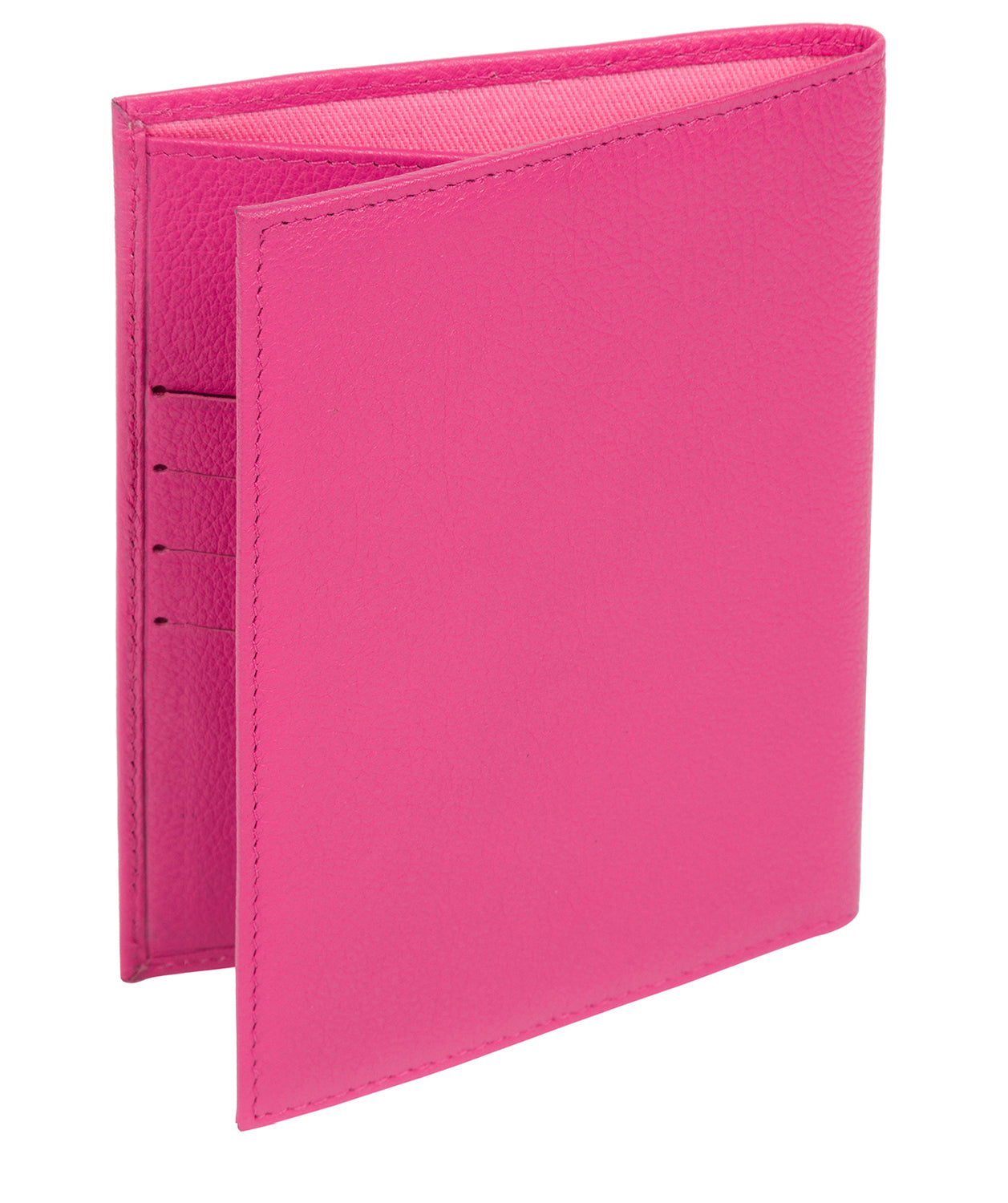 'Jet' Fuchsia Leather Passport Holder image 3