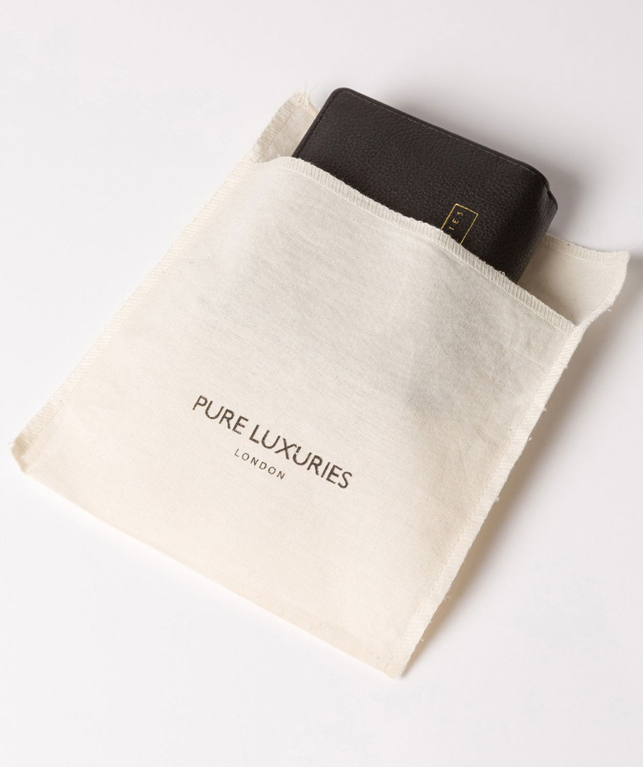'Maple' Black Leather RFID Purse
