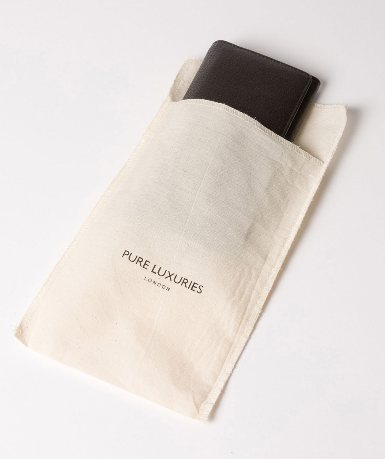 'Holly' Black Leather RFID Purse