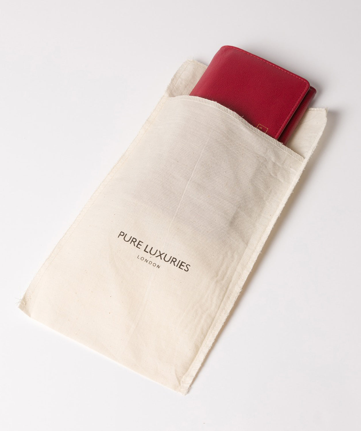 'Holly' Garnet Leather RFID Purse