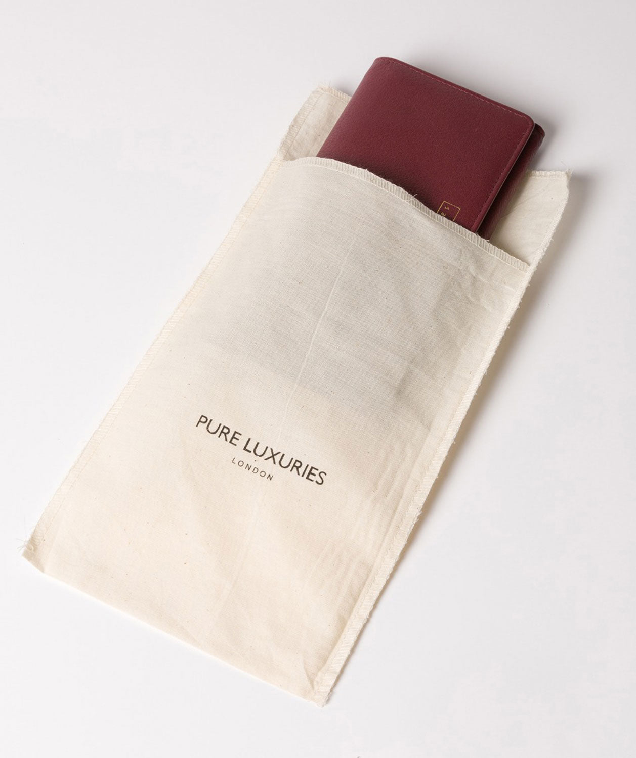 Holly' Plum Leather RFID Purse