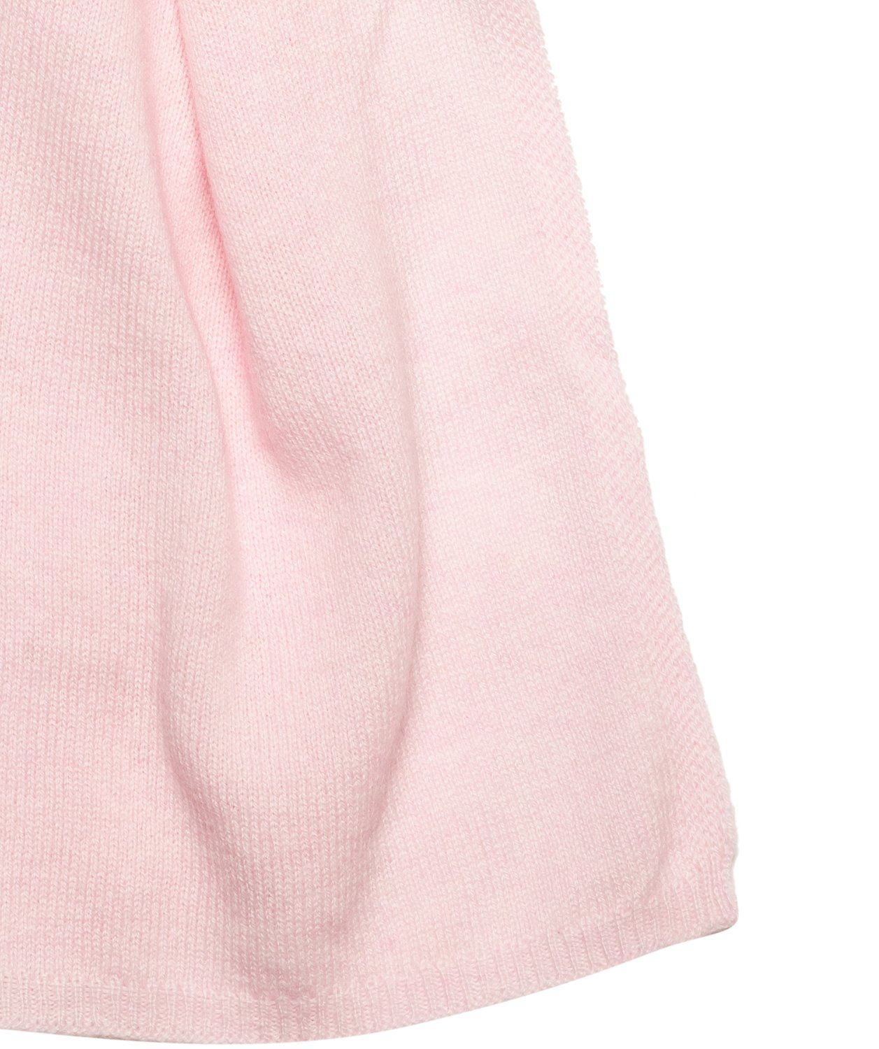 'Edinburgh' Blush Pink Cashmere and Merino Wool Scarf