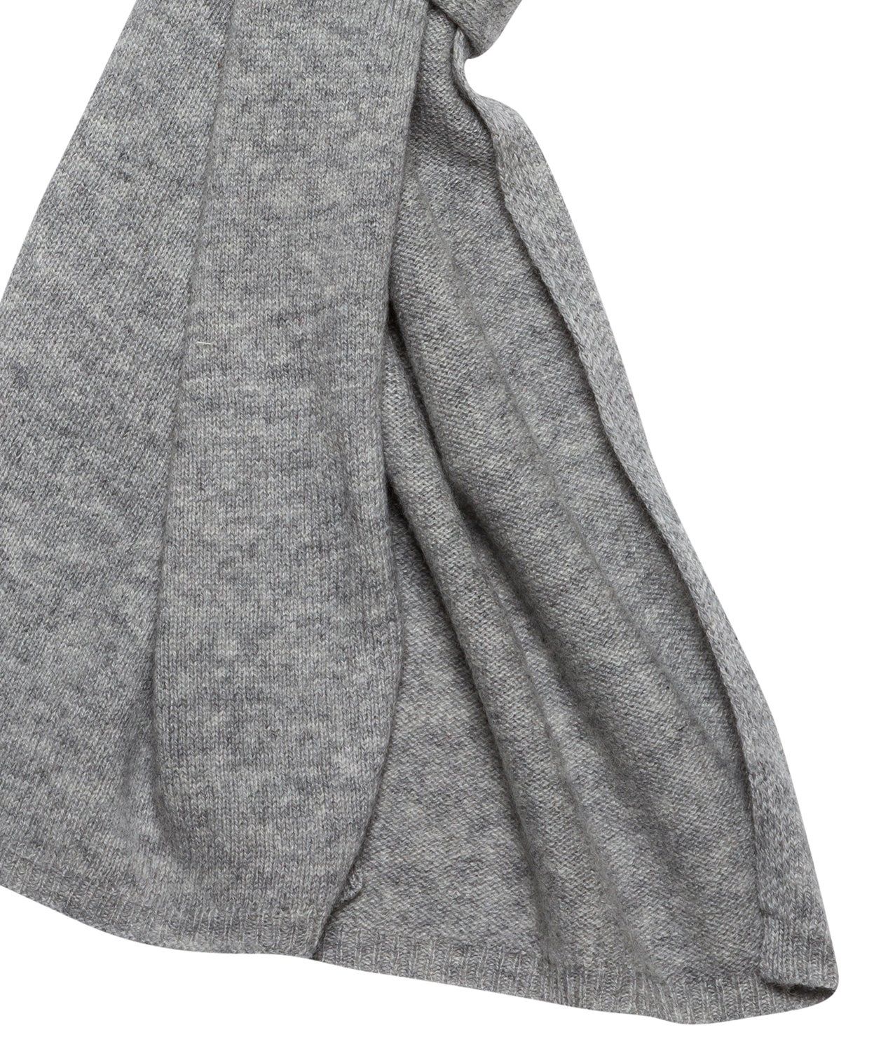 'Edinburgh' Grey Cashmere and Merino Wool Scarf