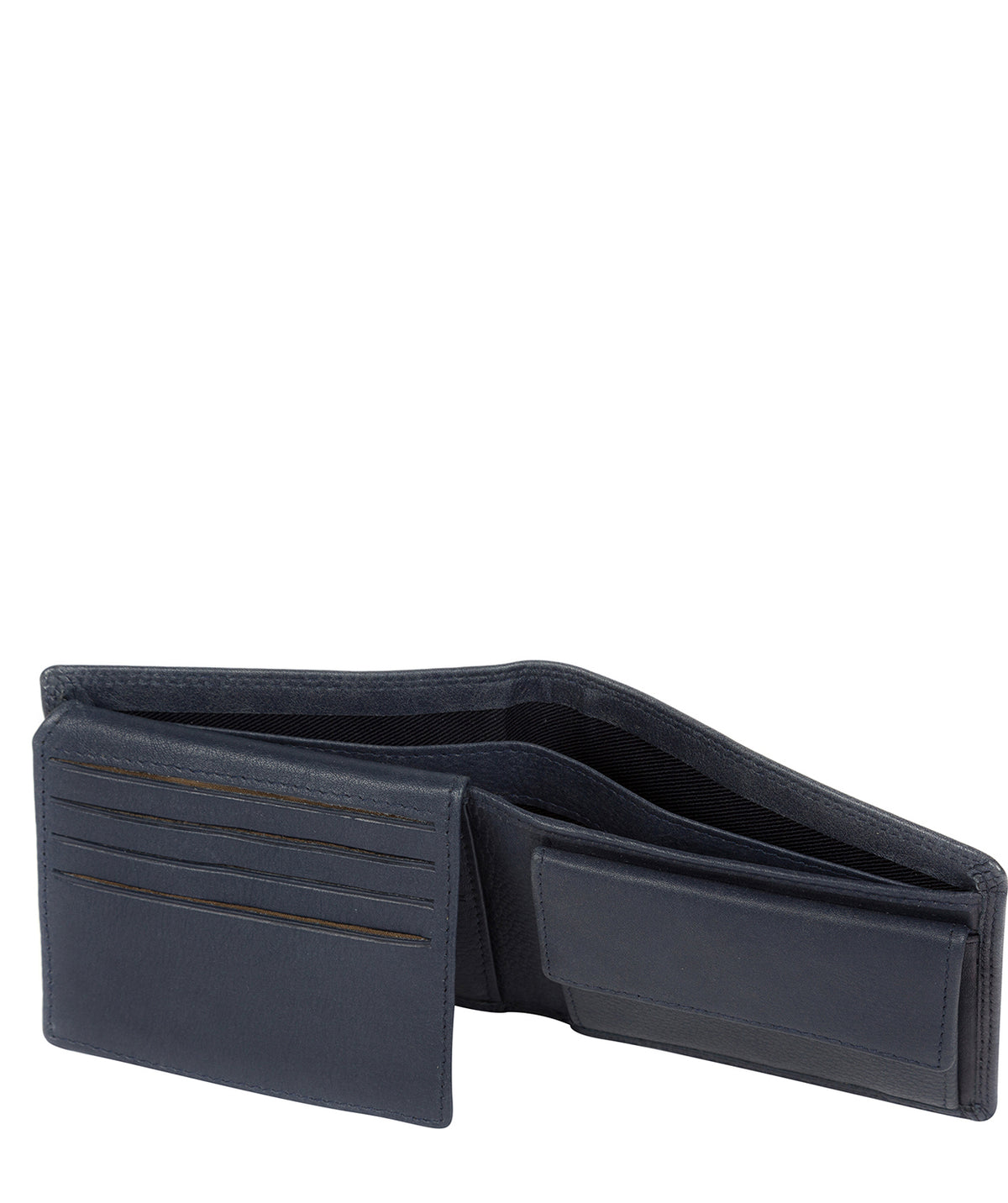 'Finn' Navy Leather Wallet