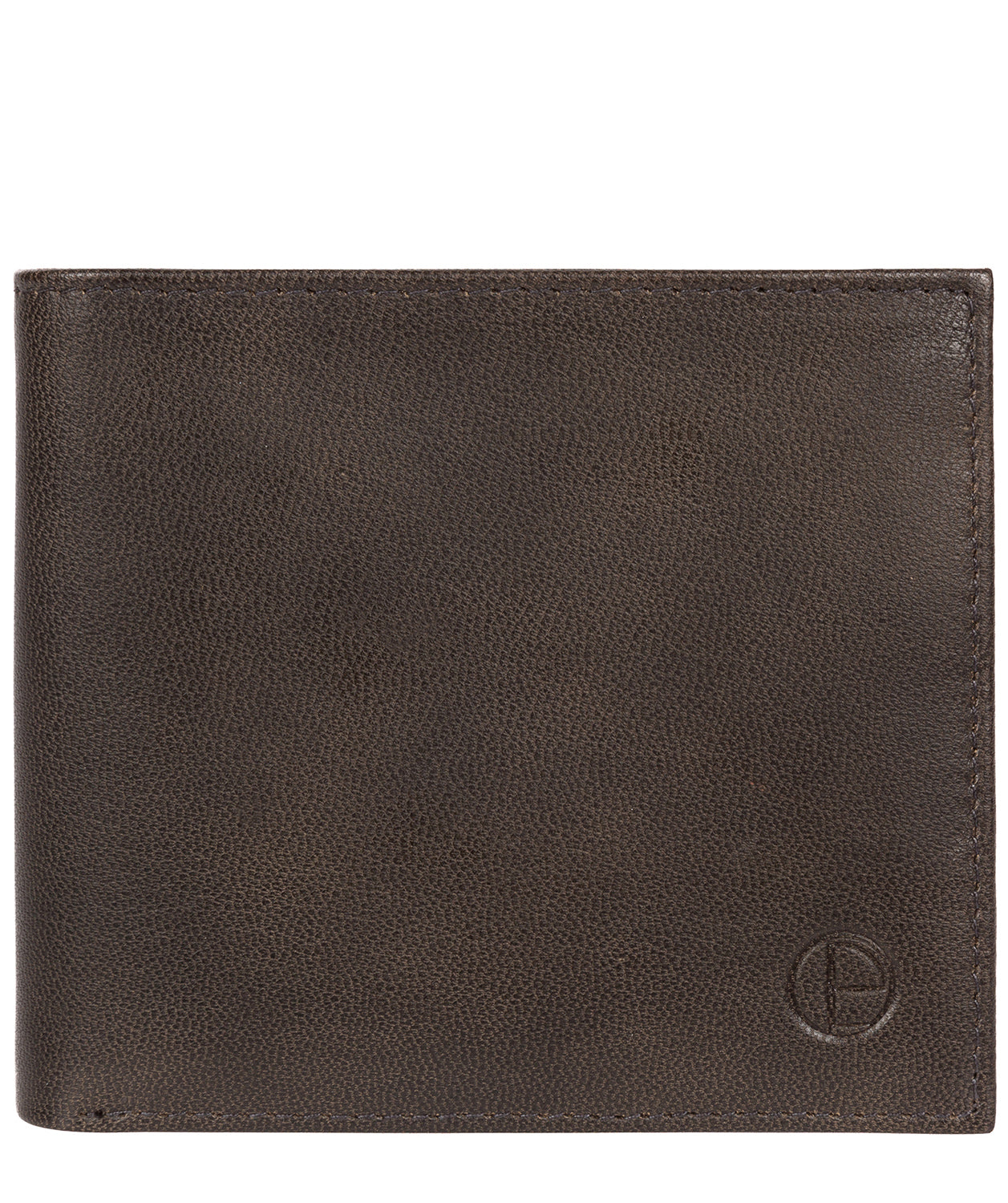 'Soloman' Vintage Black Leather Bi-Fold Wallet image 1