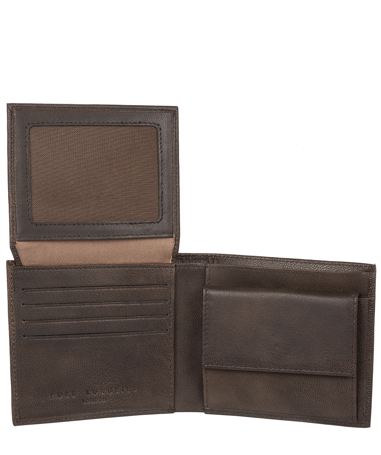 'Reynold' Vintage Black Leather Wallet image 4