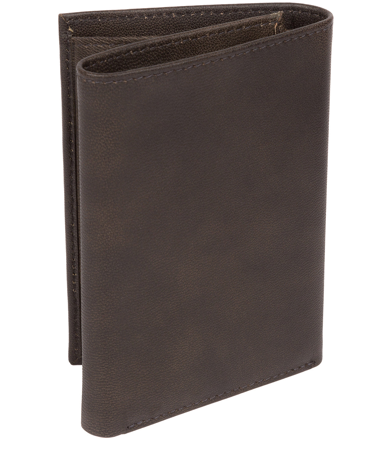 'Oliver' Vintage Black Leather Credit Card Wallet image 3