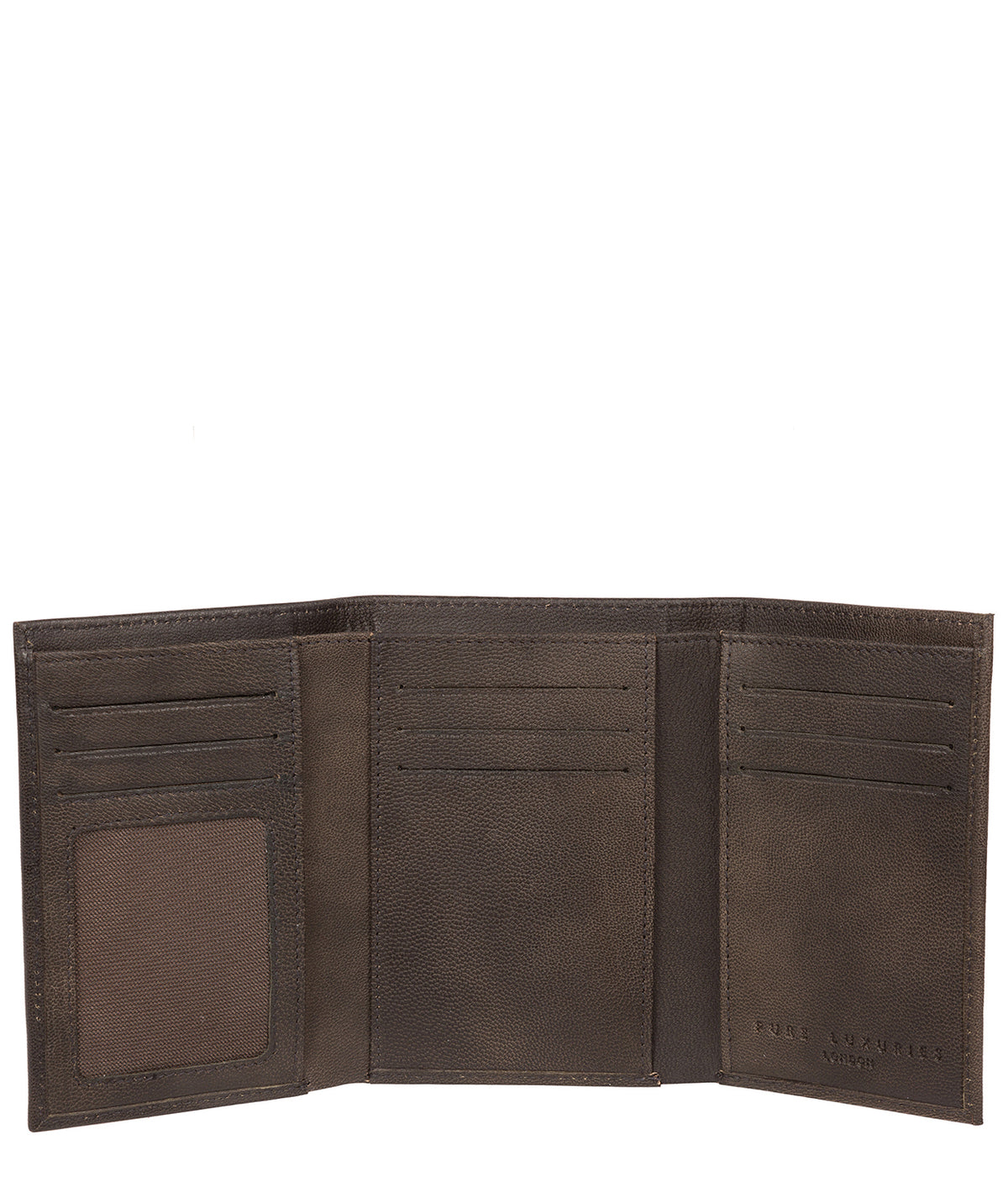 'Oliver' Vintage Black Leather Credit Card Wallet image 4