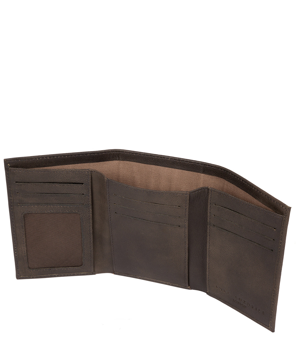 'Oliver' Vintage Black Leather Credit Card Wallet image 5