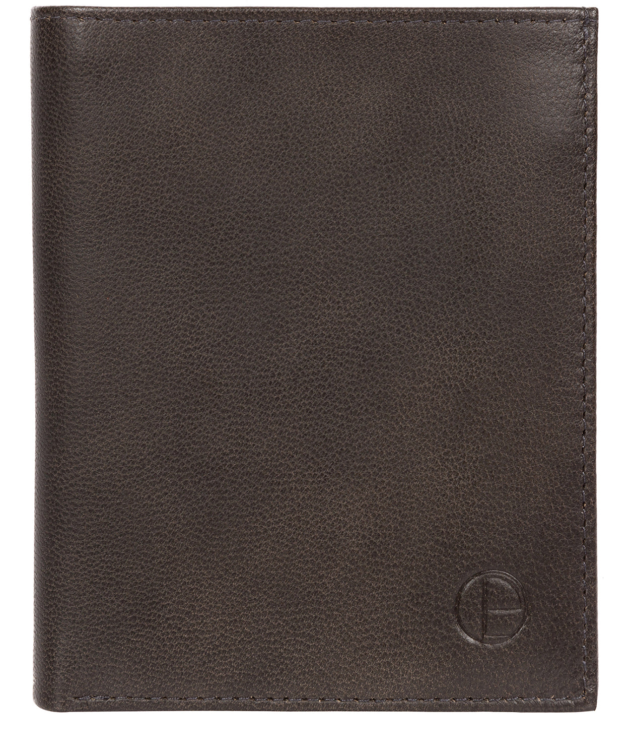 'Airton' Vintage Black Leather Credit Card Wallet image 1