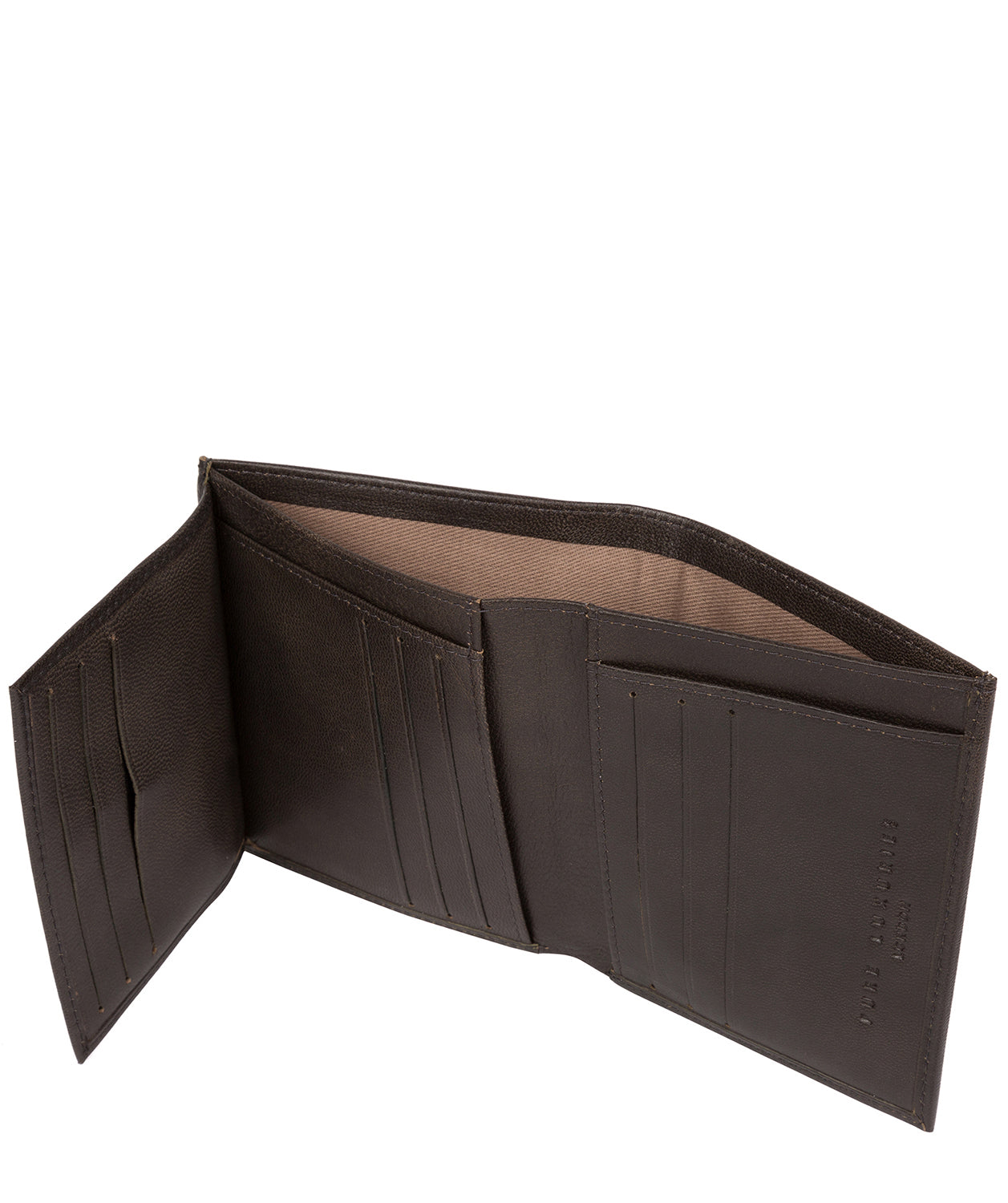 'Airton' Vintage Black Leather Credit Card Wallet image 5