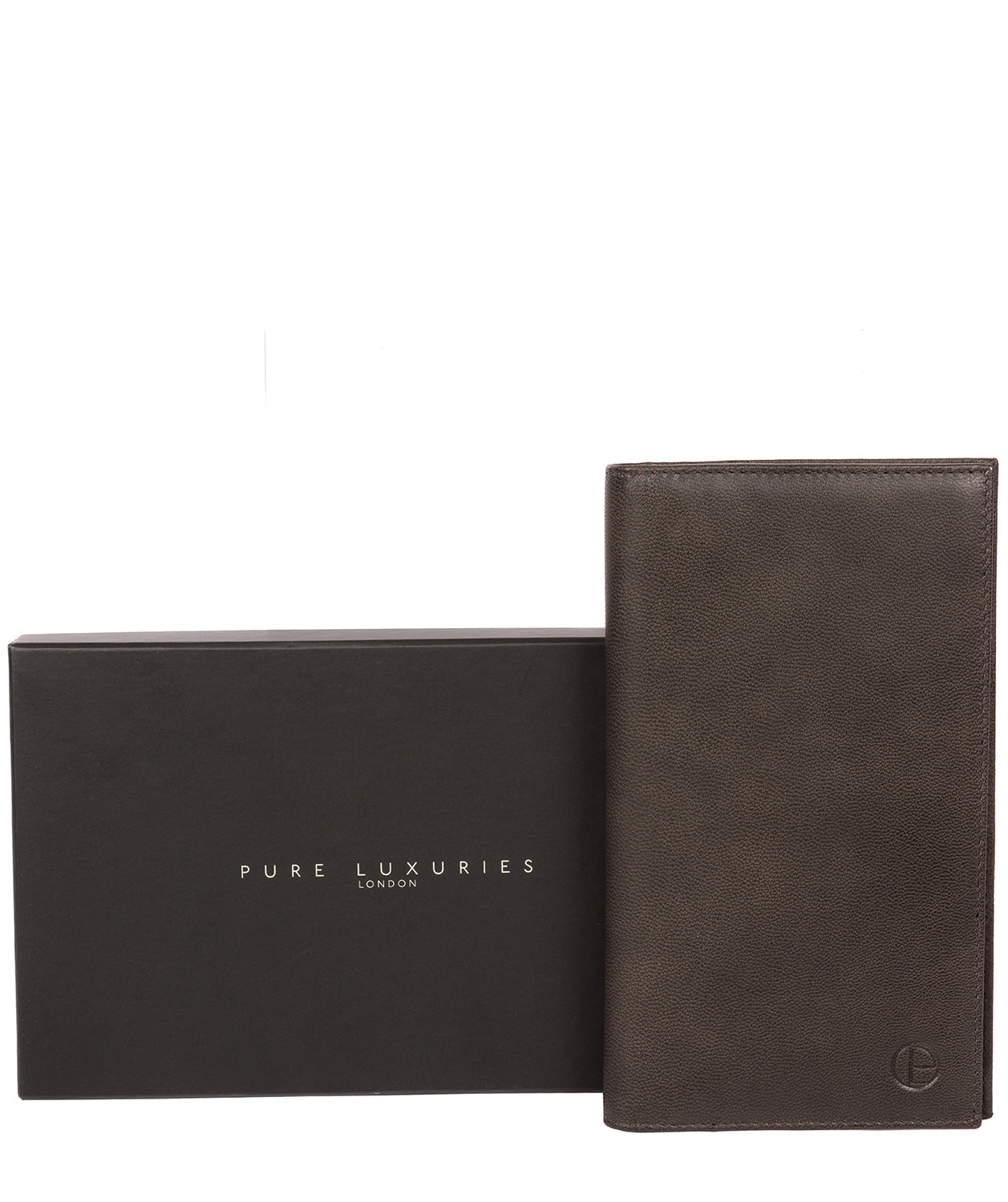 'Addison' Vintage Black Leather Breast Pocket Wallet image 5