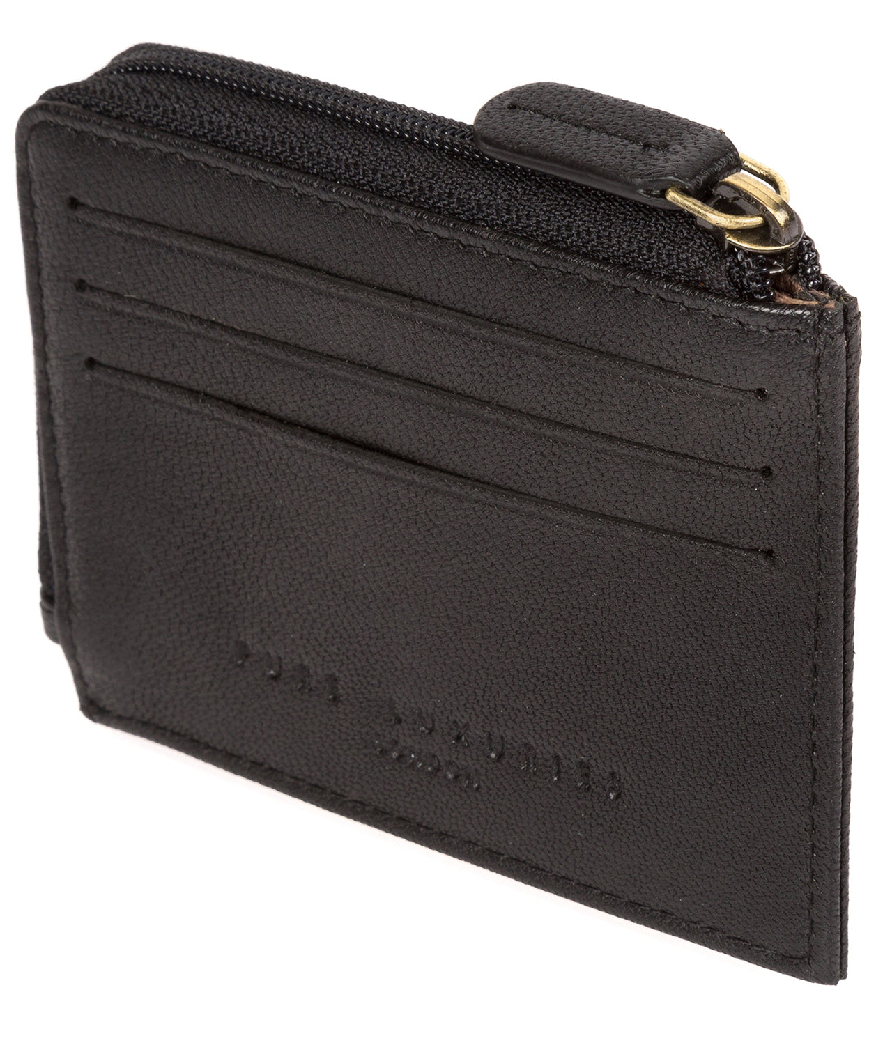 'Cromer' Black Leather Card Holder image 3