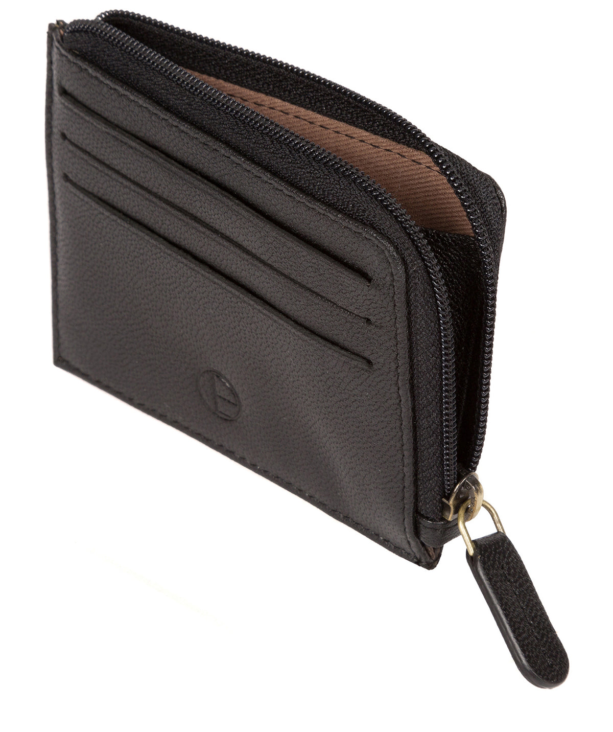 'Cromer' Black Leather Card Holder