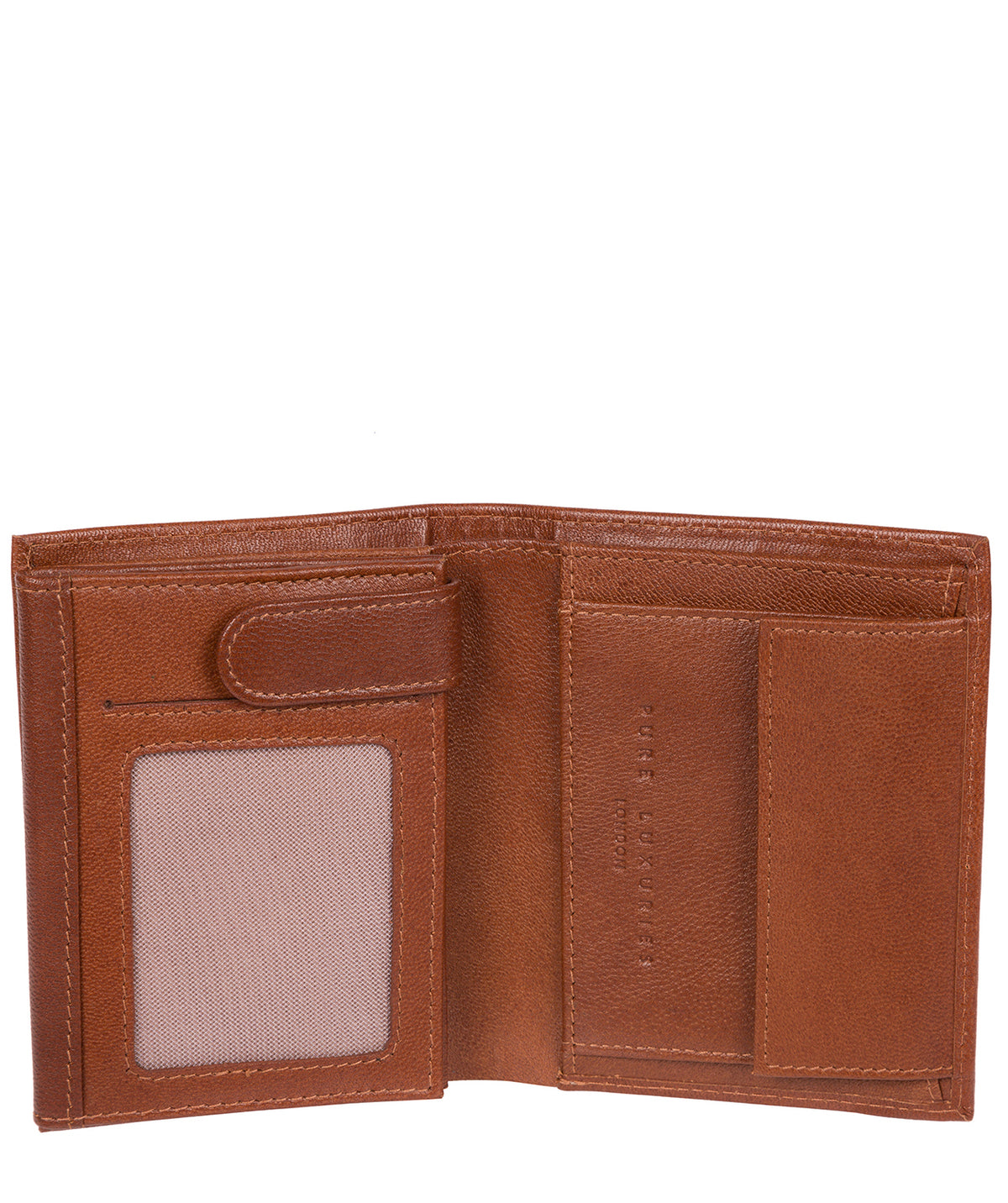 'Dillon' Saddle Leather Bi-Fold Wallet